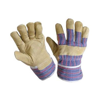 Guanto protettivo in cuoio fiore maialino tela 88 PAS