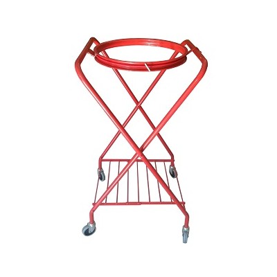 Carrello portasacco rifiuti con ruote