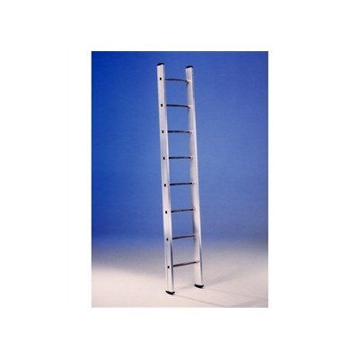 Scala in alluminio a muro