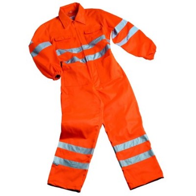 Tuta alta visibilità in cotone e poliestere Star Winter