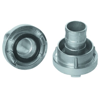 Raccordo portagomma in alluminio Storz