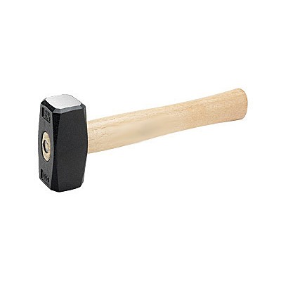 Mazzetta da minatore con testa in acciaio