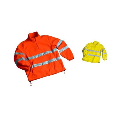 Giubbino alta visibilità in poliestere Star pile giallo