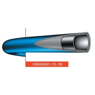 Tubi per saldatura autogena OSSIGENO/20 UNI EN ISO 3821