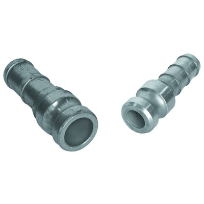 Raccordi Betoncino per calcestruzzo - maschio con portagomma in ghisa