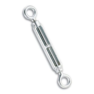 Tenditori a due occhi in acciaio zincato