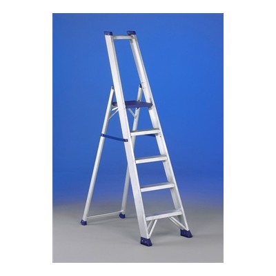 Scala in alluminio a libro