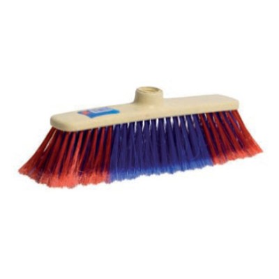 Scopa in plastica uso domestico senza manico