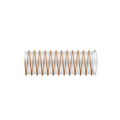 Tubi spiralati per ventilazione ed aspirazione VENTOFER/PU RAMATO