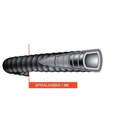 Tubi per prodotti abrasivi SPIRALSABBIA/M8