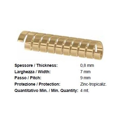 MPSP - Spirale Metallica Piatta