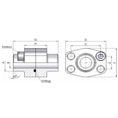03DB - Doppie Flange a saldare di testa