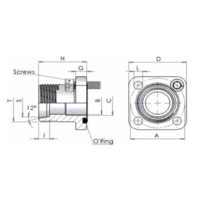 D0MD - Raccordi Diritti Filettati Metrici DIN 2353