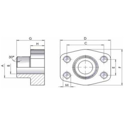 03CB - Controflange a saldare di testa