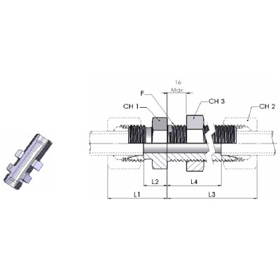 2070 - Passaparete Diritto