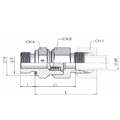 5070 - Valvole di ritegno guarnizione gomma