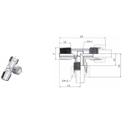 8071 - Terminale a 'L'