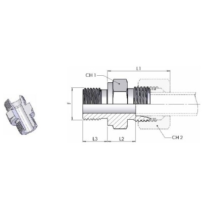 3074 - Terminale diritto