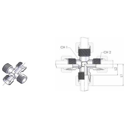 1070 SF - Intermedio a croce
