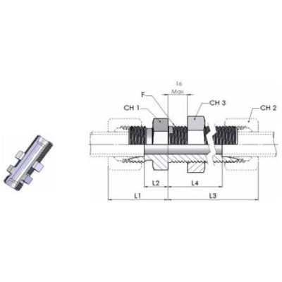 2070 SF - Passaparete Diritto