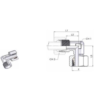 4071 SF - Girevole a gomito