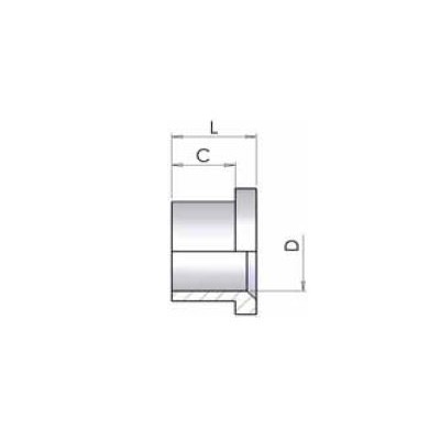 2050 - Bussola per tubo in pollici