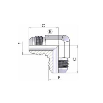 0051 - Gomito a 90 M-M