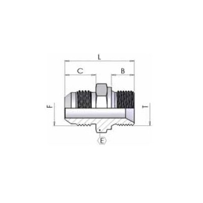 0519 - Nipplo maschio BSP-JIC
