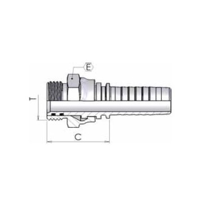 9003 - Maschio Girevole O'Ring