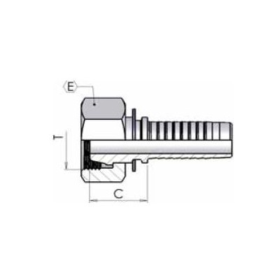 3000 - Femmina Metrica Cono 24 Serie Francese