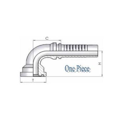 50M10 - Flangia 90 SAE 3000 PSI