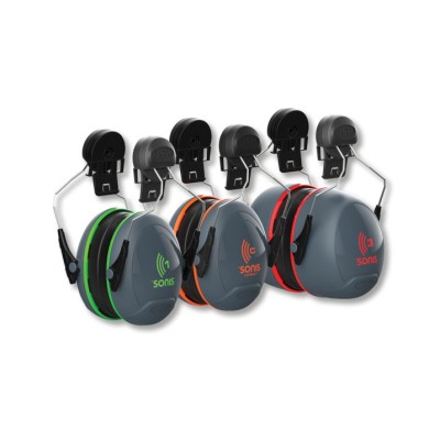 ELMETTO EVO3 - CUFFIE SONIS EAR DEFENDERS