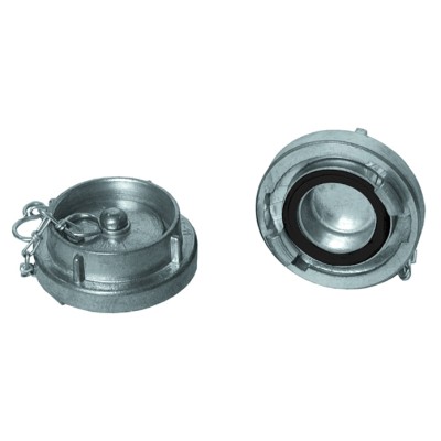 Raccordo tappo in alluminio con catena Storz