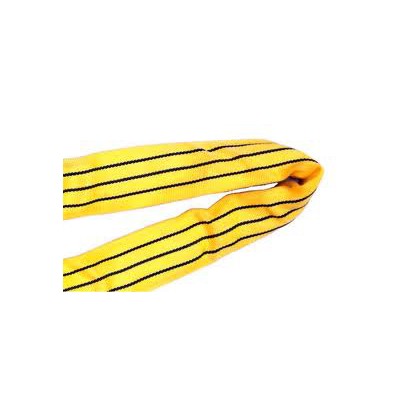 Funi tonde in poliestere CEN giallo ad anello chiuso